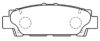 ASVA AKD-1252 Brake Pad Set, disc brake